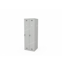 Шкаф гардеробный металлический COMFORT 1700/22 (600) серый